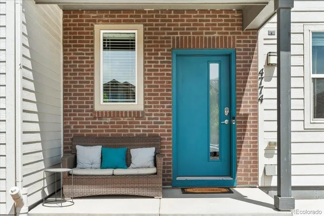 a view of entrance door of the building