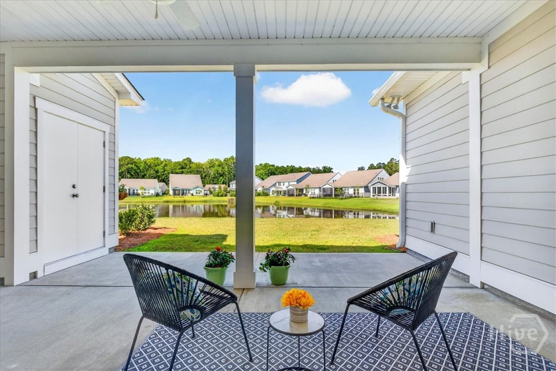 657 Blue Moon Crossing Pooler, GA 31322 - Photo 40 of 57 Patio with Pond view