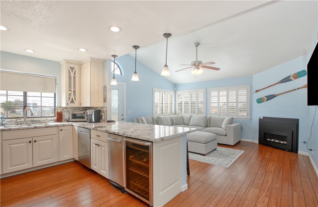 461 Brighton Avenue Grover Beach, CA 93433 - Photo 8 of 46 Remodeled custom kitchen cabinets, granite counters and new appliances