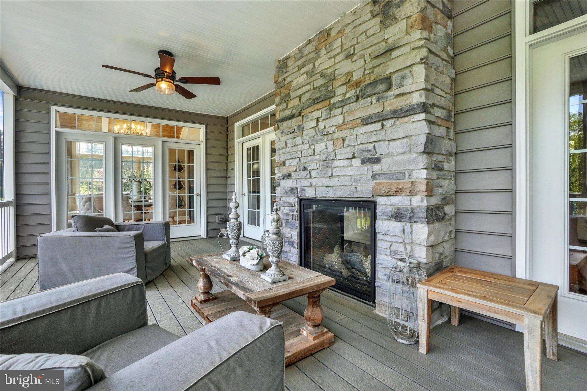 2811 Iron Stone Hill Road York, PA 17403 - Photo 16 of 60 Stone to ceiling gas fireplace for year-round use
