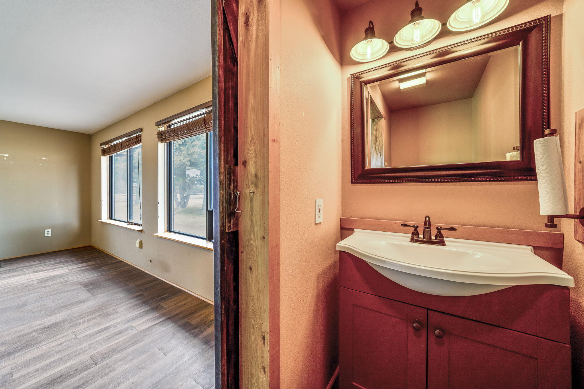 64473 Rock Springs Road Bend, OR 97703 - Photo 55 of 73 Office & half bathroom off the garage with it's one entrance.