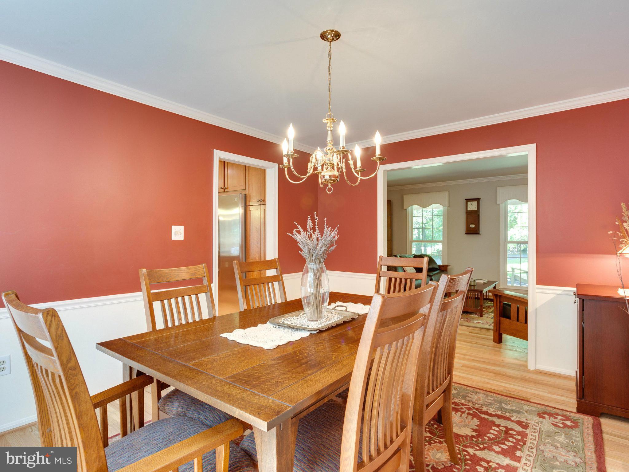10936 Blue Roan Road Oakton, VA 22124 - Photo 11 of 30 Spacious Dining Room Opens to FM