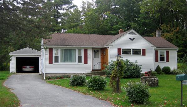 110 Knower Road Westminster, MA 01473 - Photo 1 of 22 a front view of a house with a garden