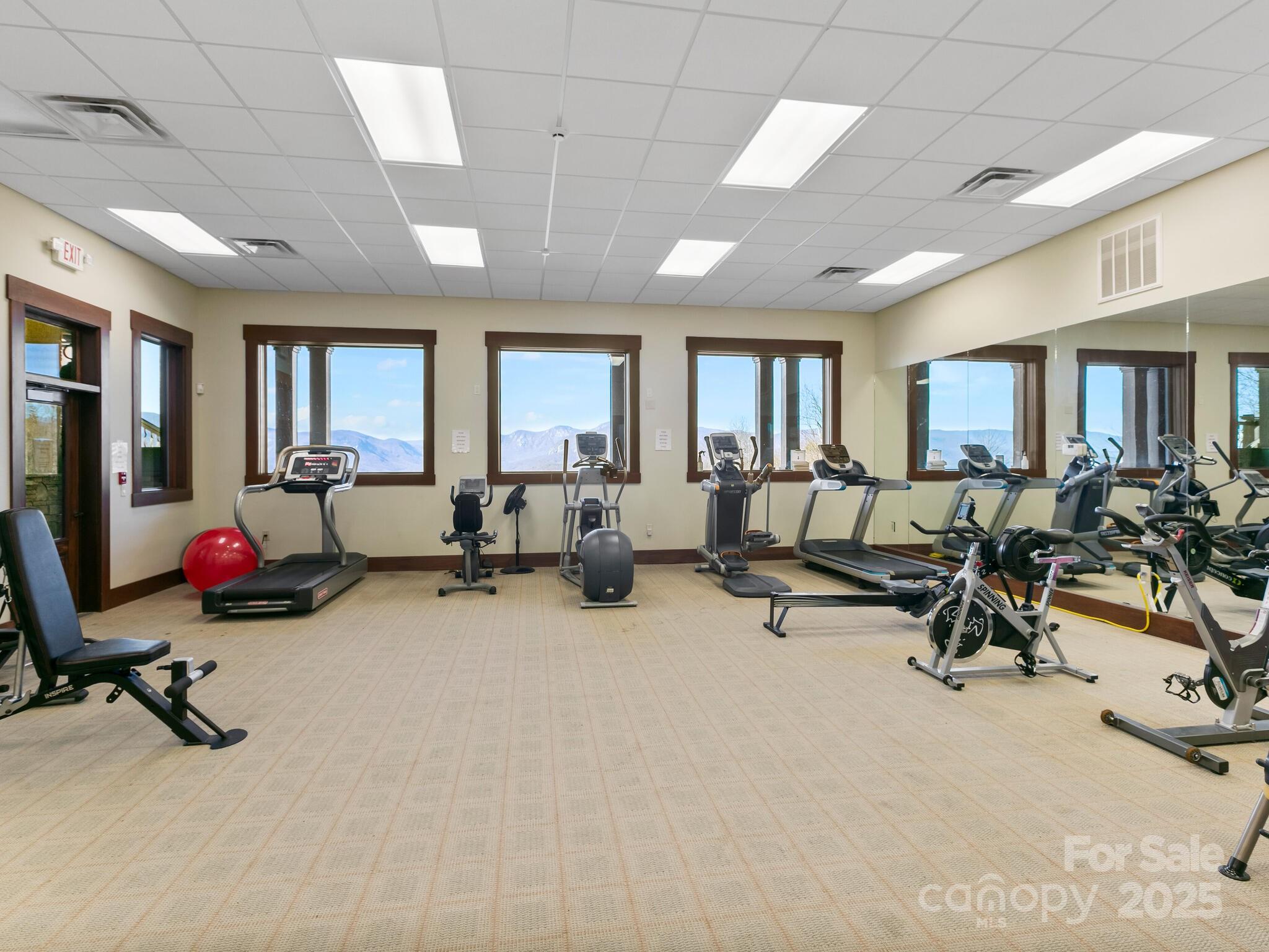 0 Half Moon Mile None, Unit 122 Lake Lure, NC 28746 - Photo 18 of 19 a view of a livingroom with workspace and a window