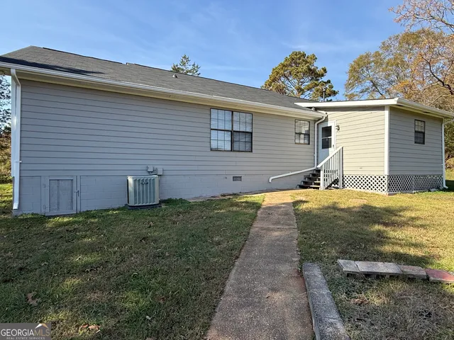 a view of an outdoor space and yard