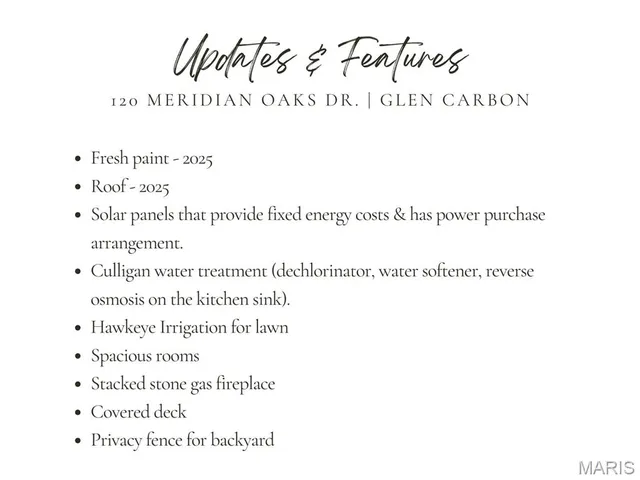 $459,000 | 120 Meridian Oaks Drive, Glen Carbon, IL 62034