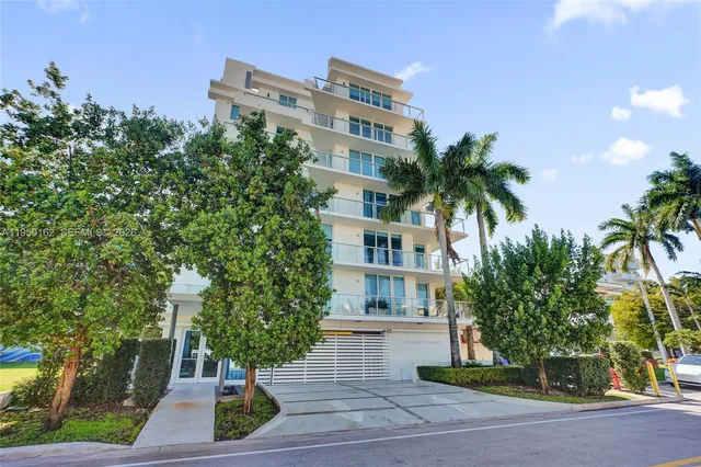 a front view of a building