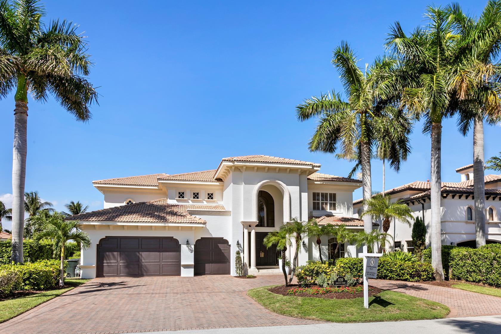 839 Coventry Street Boca Raton, FL 33487 - Photo 2 of 63 Front Elevation