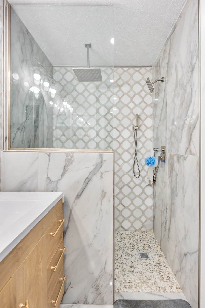 7226 Hidden Lake Drive Fairview, TN 37062 - Photo 27 of 54 a bathroom with a shower and a sink