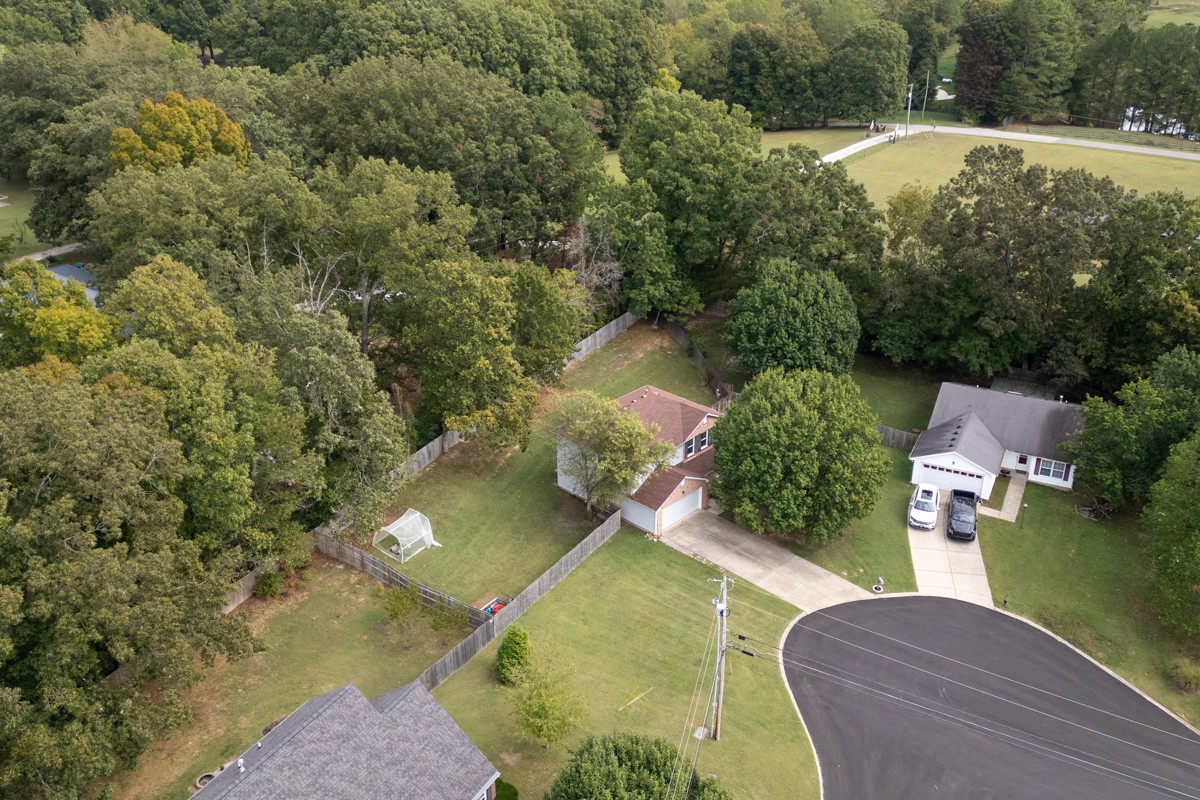 7226 Hidden Lake Drive Fairview, TN 37062 - Photo 50 of 54 an aerial view of a house with swimming pool