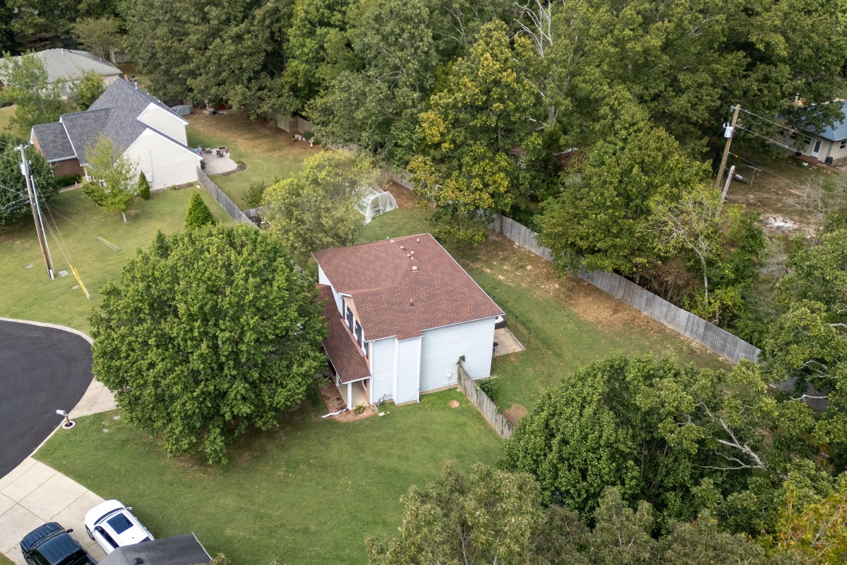 7226 Hidden Lake Drive Fairview, TN 37062 - Photo 6 of 54 an aerial view of residential house with outdoor space and trees all around