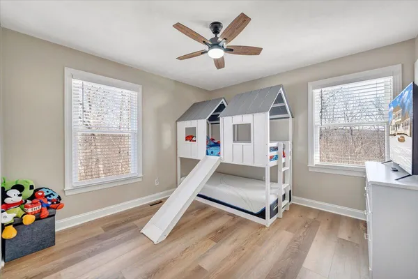 a front view of the house