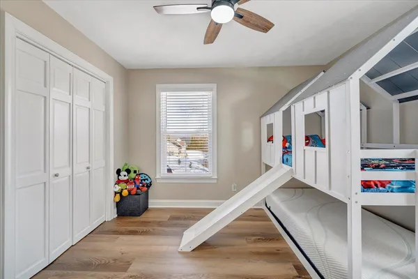 a outdoor living space with furniture and a potted plant