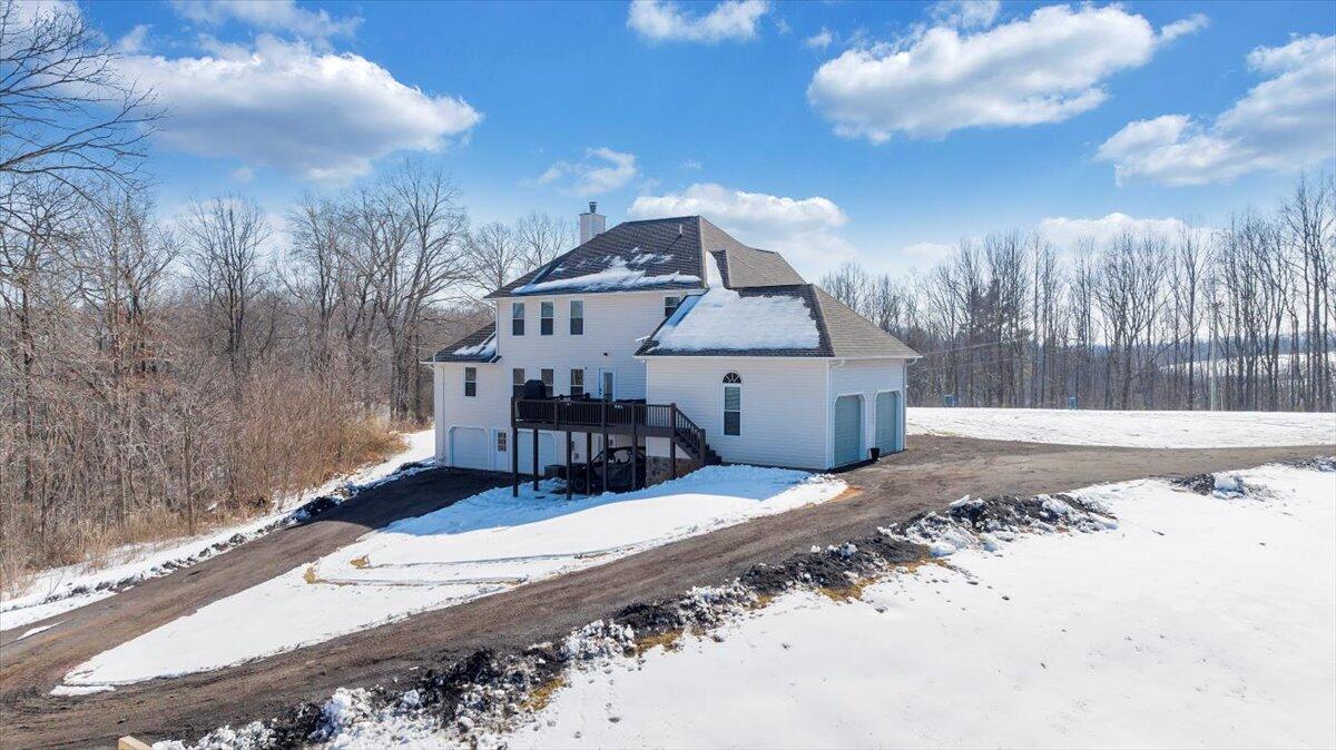 10 Wilkerson Road Wirtz, VA 24184 - Photo 86 of 89 a view of a house with a snow in the background