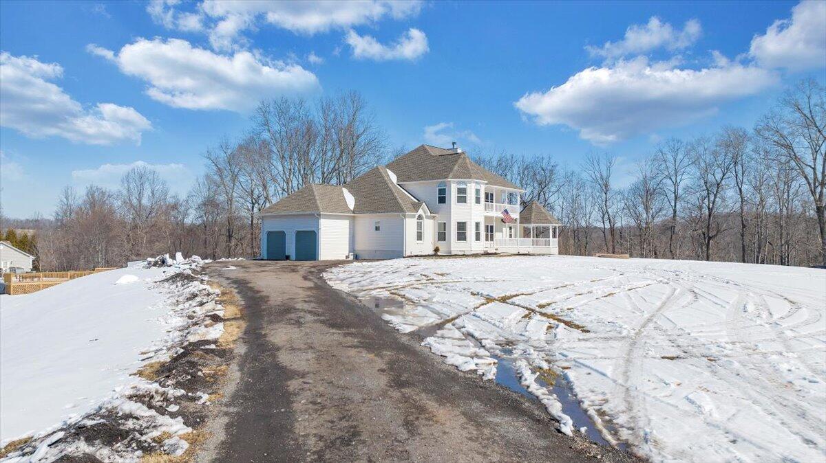 10 Wilkerson Road Wirtz, VA 24184 - Photo 88 of 89 a view of a house with snow on the road