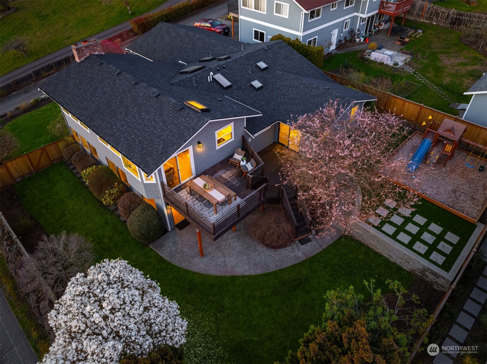 917 9th Avenue South Edmonds, WA 98020 - Photo 3 of 40 an aerial view of a house with a garden