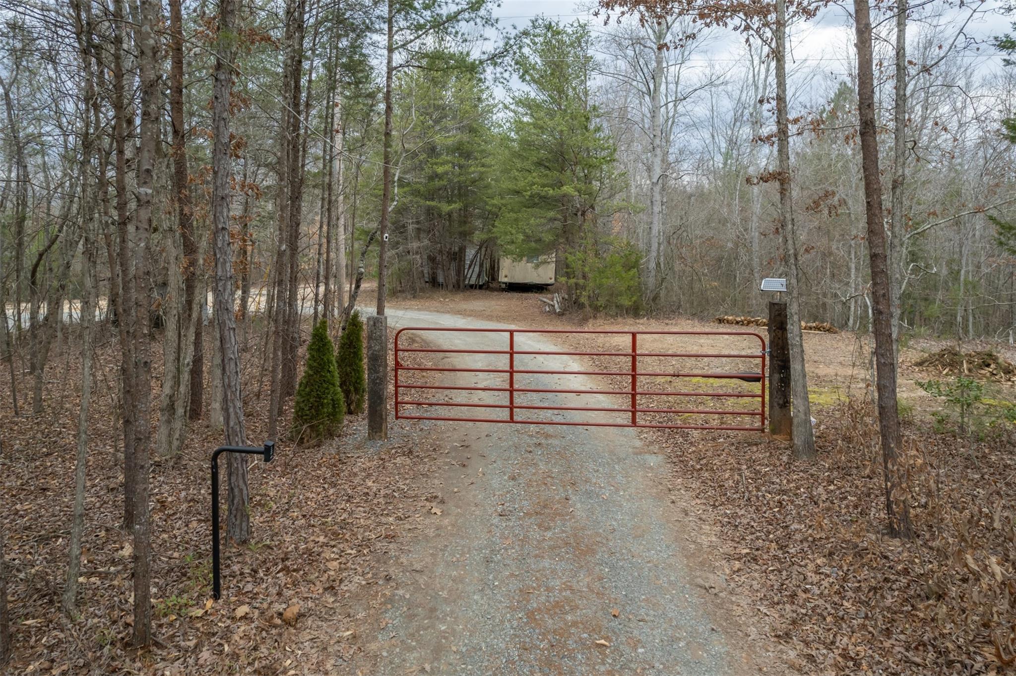 200 Clark Road Rutherfordton, NC 28139 - Photo 15 of 33 a view of a bench in a forest