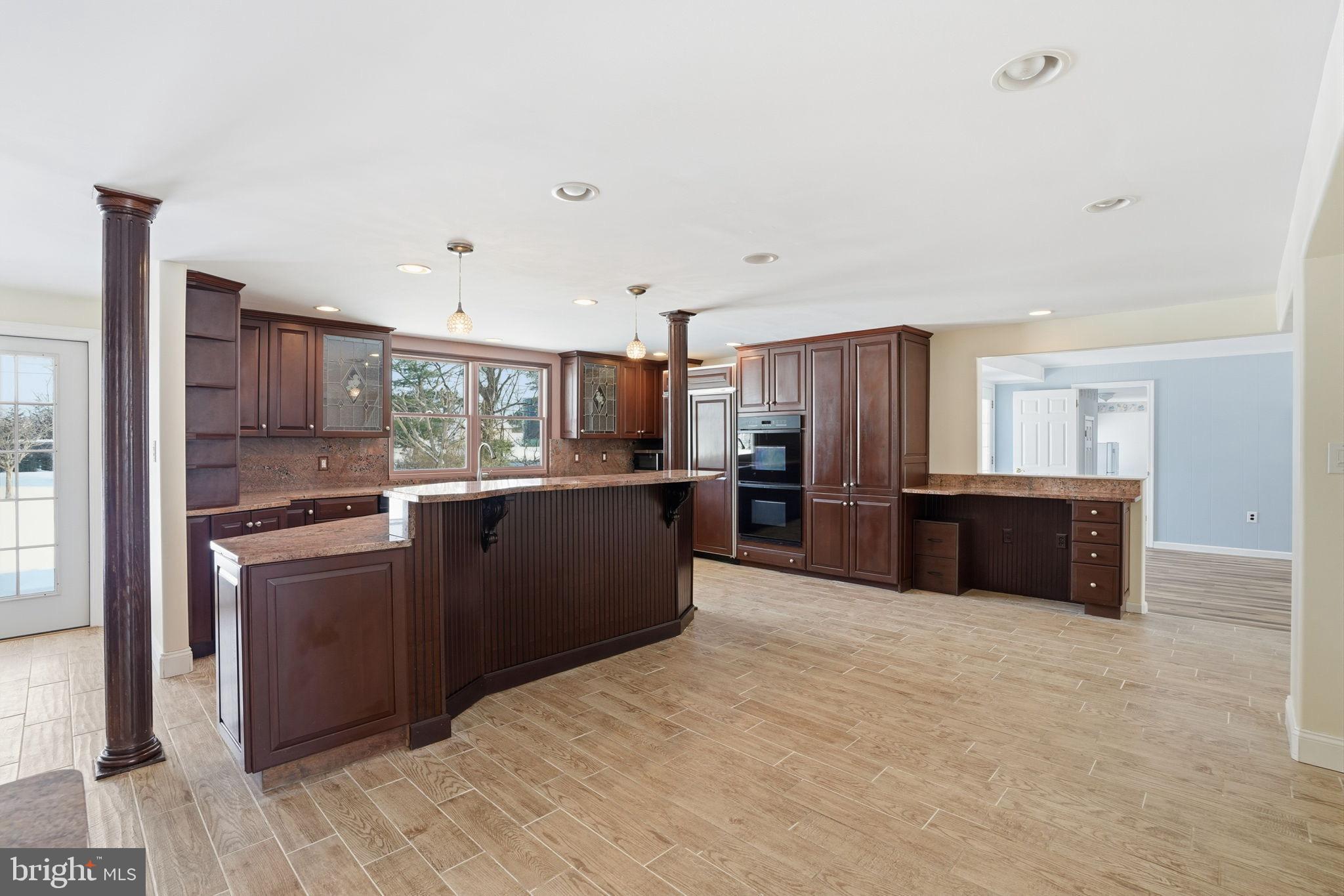 32 Lower Hilltop Road Yardley, PA 19067 - Photo 12 of 37 a kitchen with stainless steel appliances a refrigerator and a sink