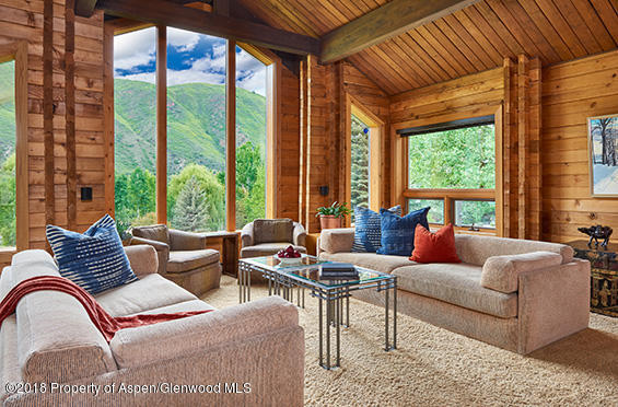 512 Holland Hills Road Basalt, CO 81621 - Photo 4 of 37 a living room with furniture and a large window