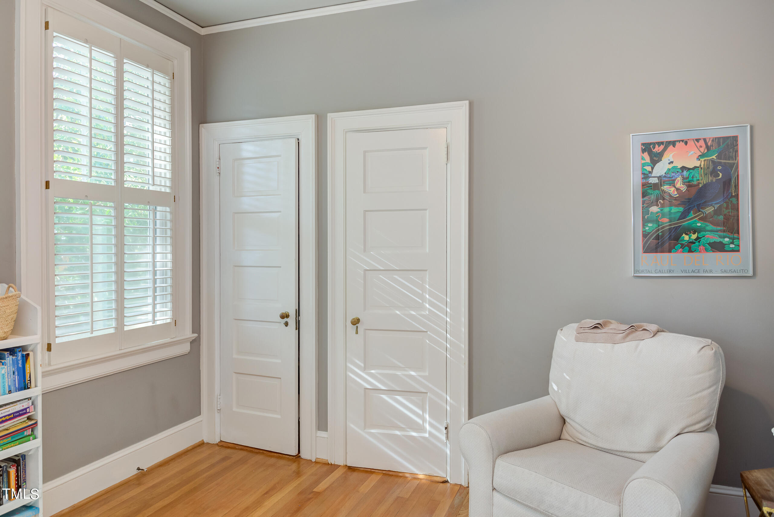 2222 Creston Road Raleigh, NC 27608 - Photo 35 of 57 a living room with furniture and a window