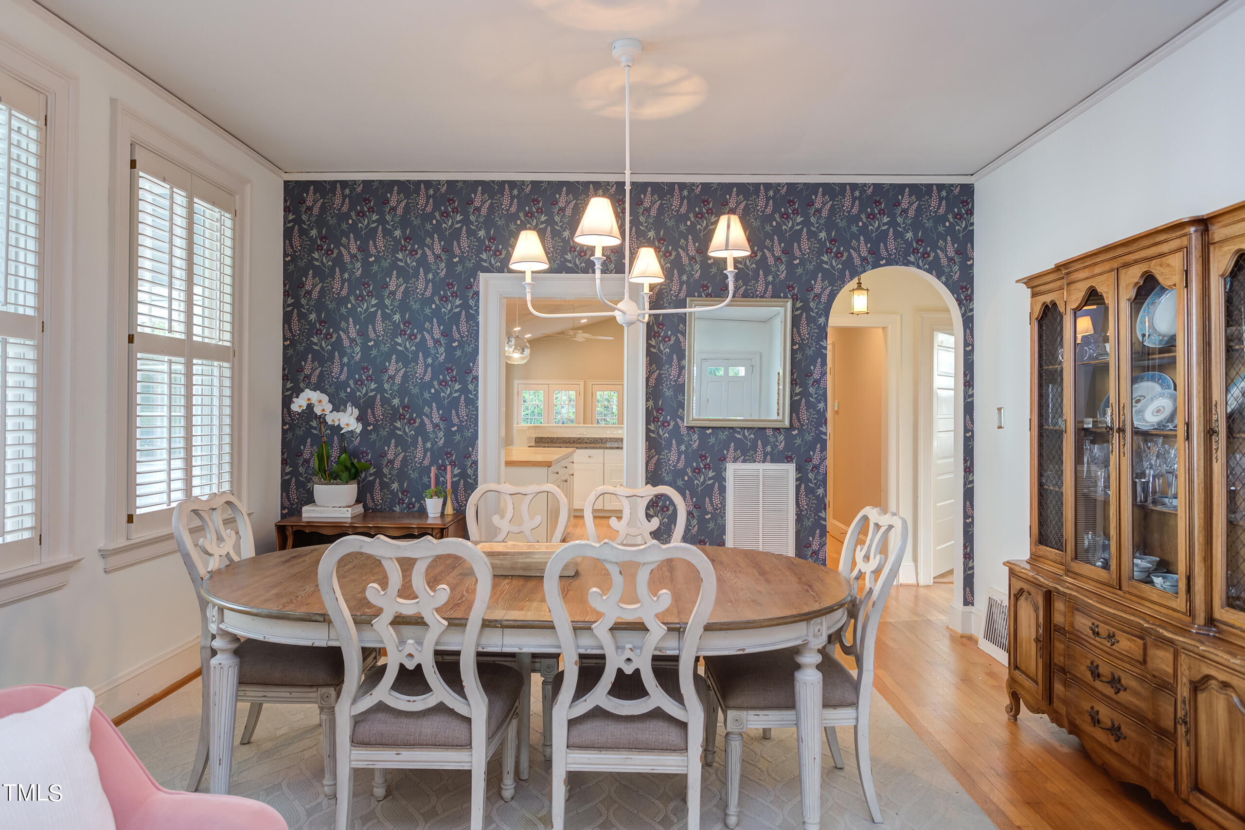 2222 Creston Road Raleigh, NC 27608 - Photo 5 of 57 a view of a dining room with furniture and window