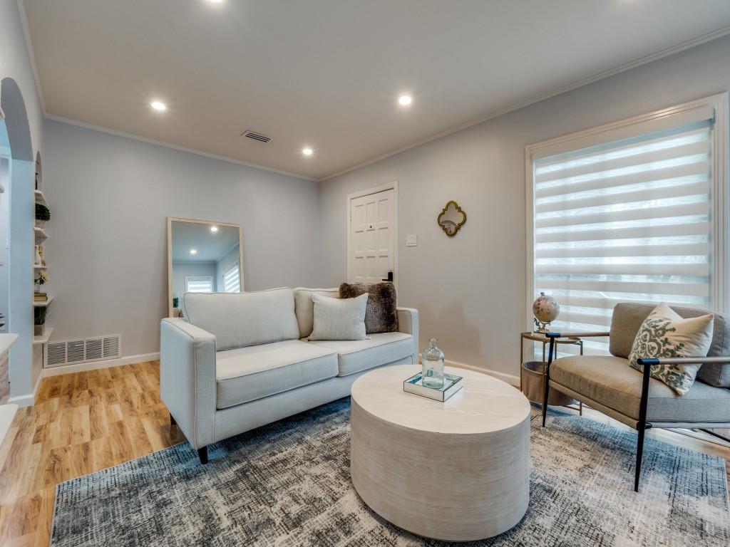 5739 Ellsworth Avenue Dallas, TX 75206 - Photo 5 of 38 a living room with furniture and a large window