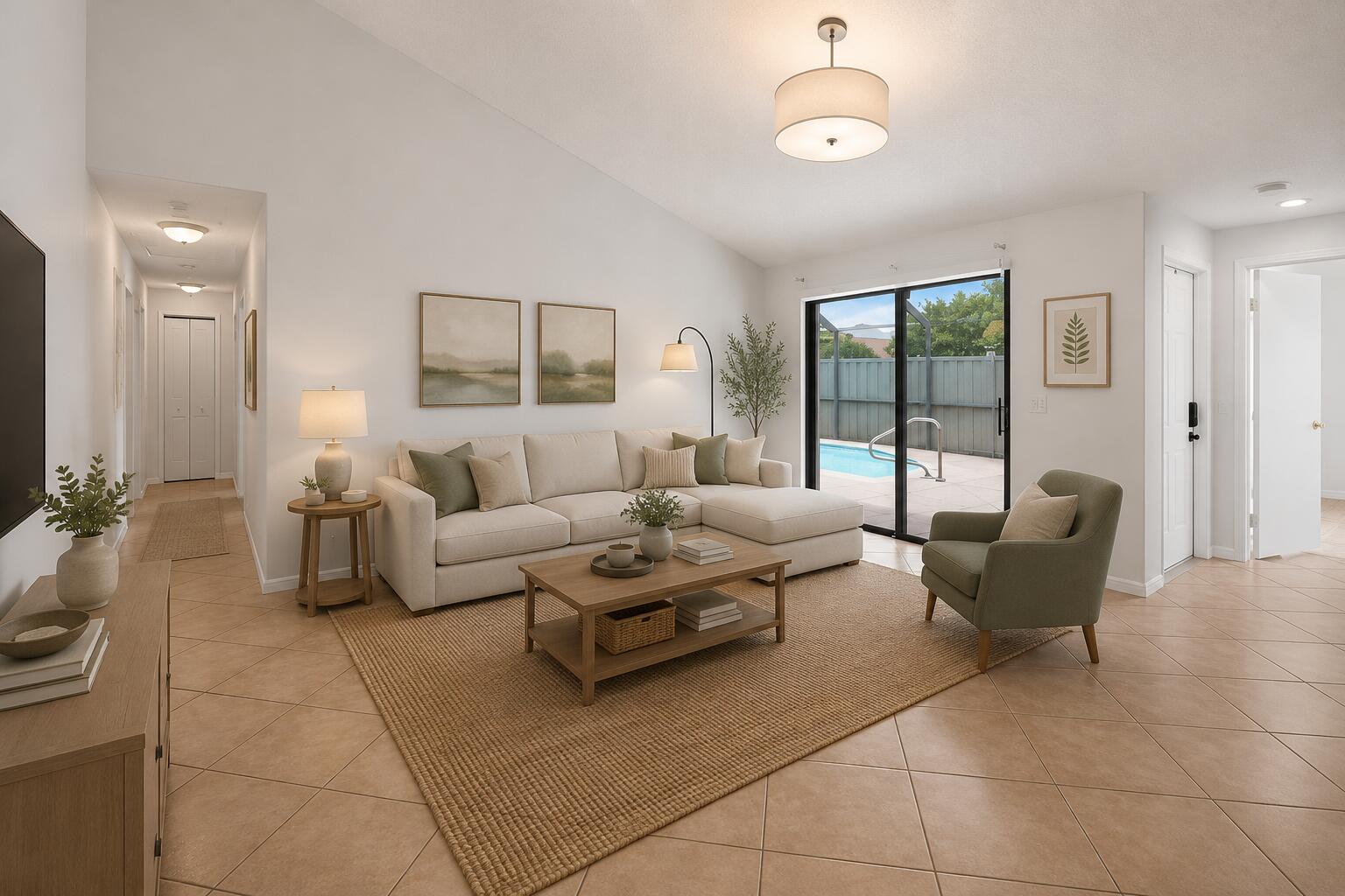 9879 Boca Gardens Trail, Unit A Boca Raton, FL 33496 - Photo 5 of 34 Living Room