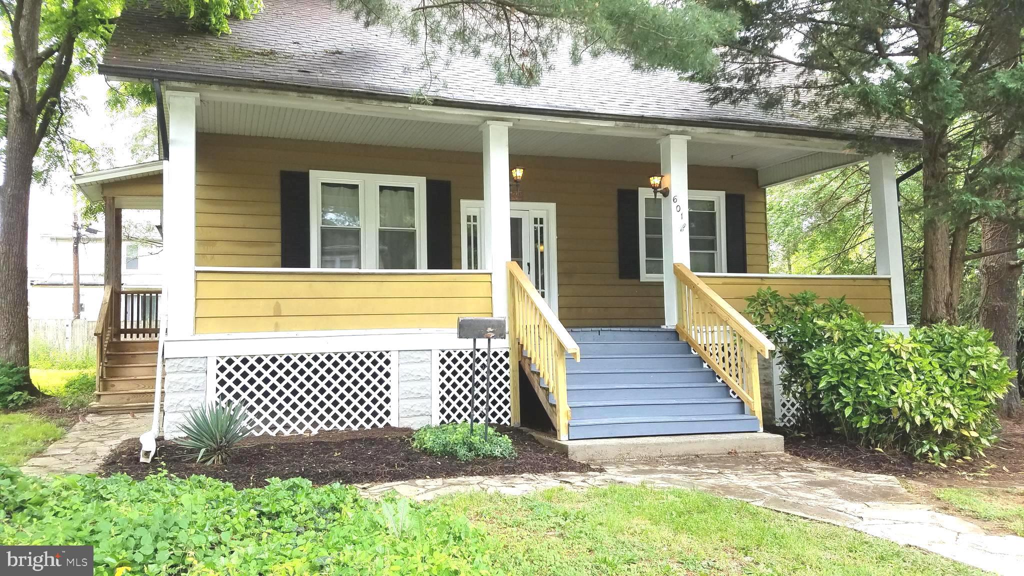 601 North Bend Road Baltimore, MD 21229 - Photo 3 of 22 Front View Showing Side Entry