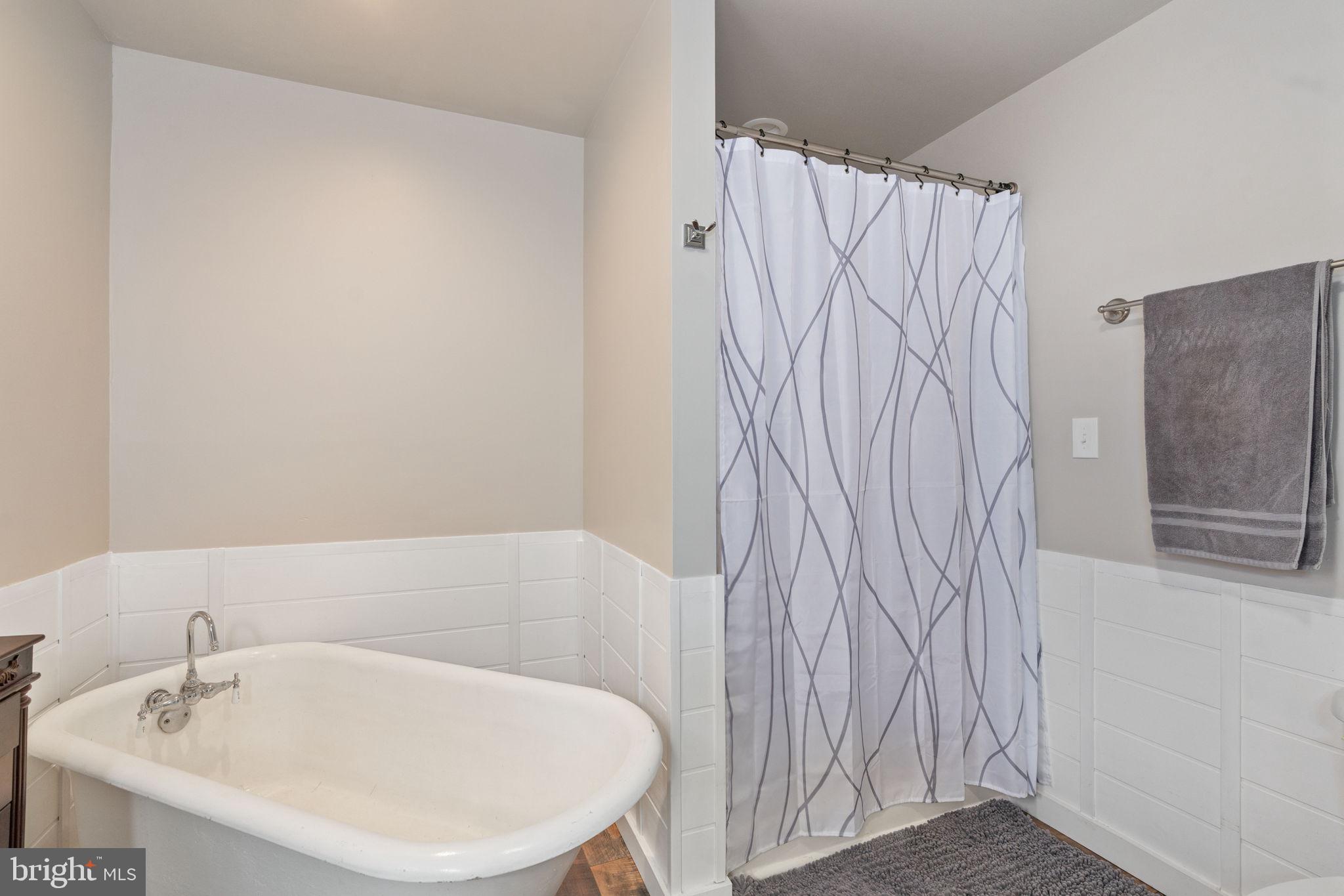 5105 Deep Creek Road Kents Store, VA 23084 - Photo 39 of 74 Lovely Soaking Tub and Separate Shower.