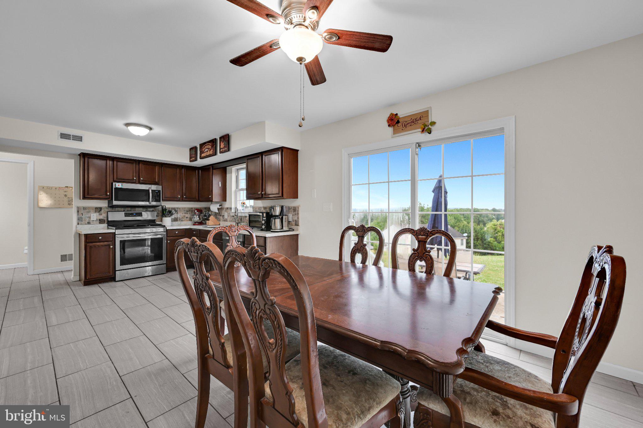 387 Oneida Drive Reading, PA 19608 - Photo 12 of 27 Bright kitchen with scenic views.
