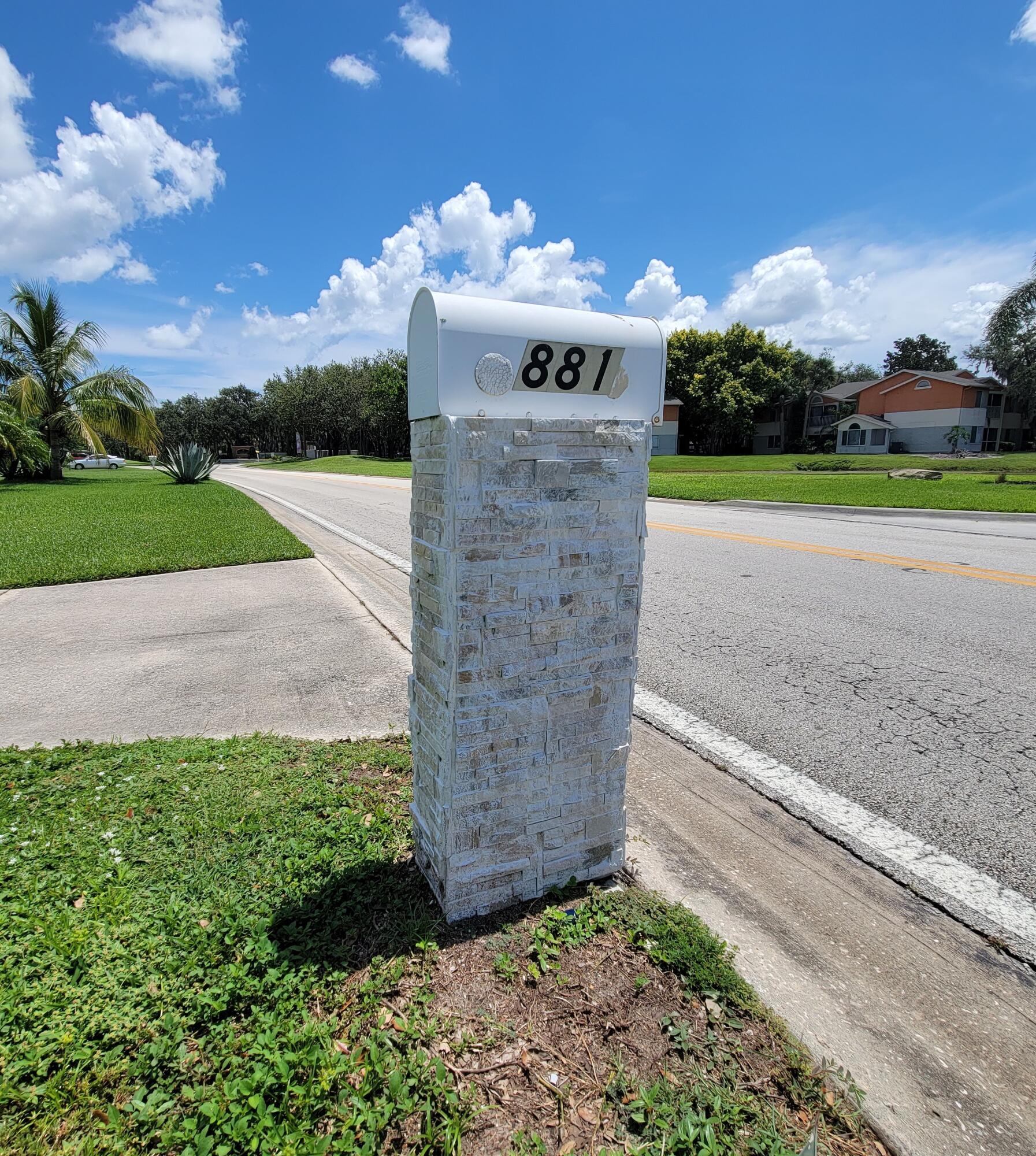 881 Riviera Drive Northeast Palm Bay, FL 32905 - Photo 34 of 35 Modern Mailbox