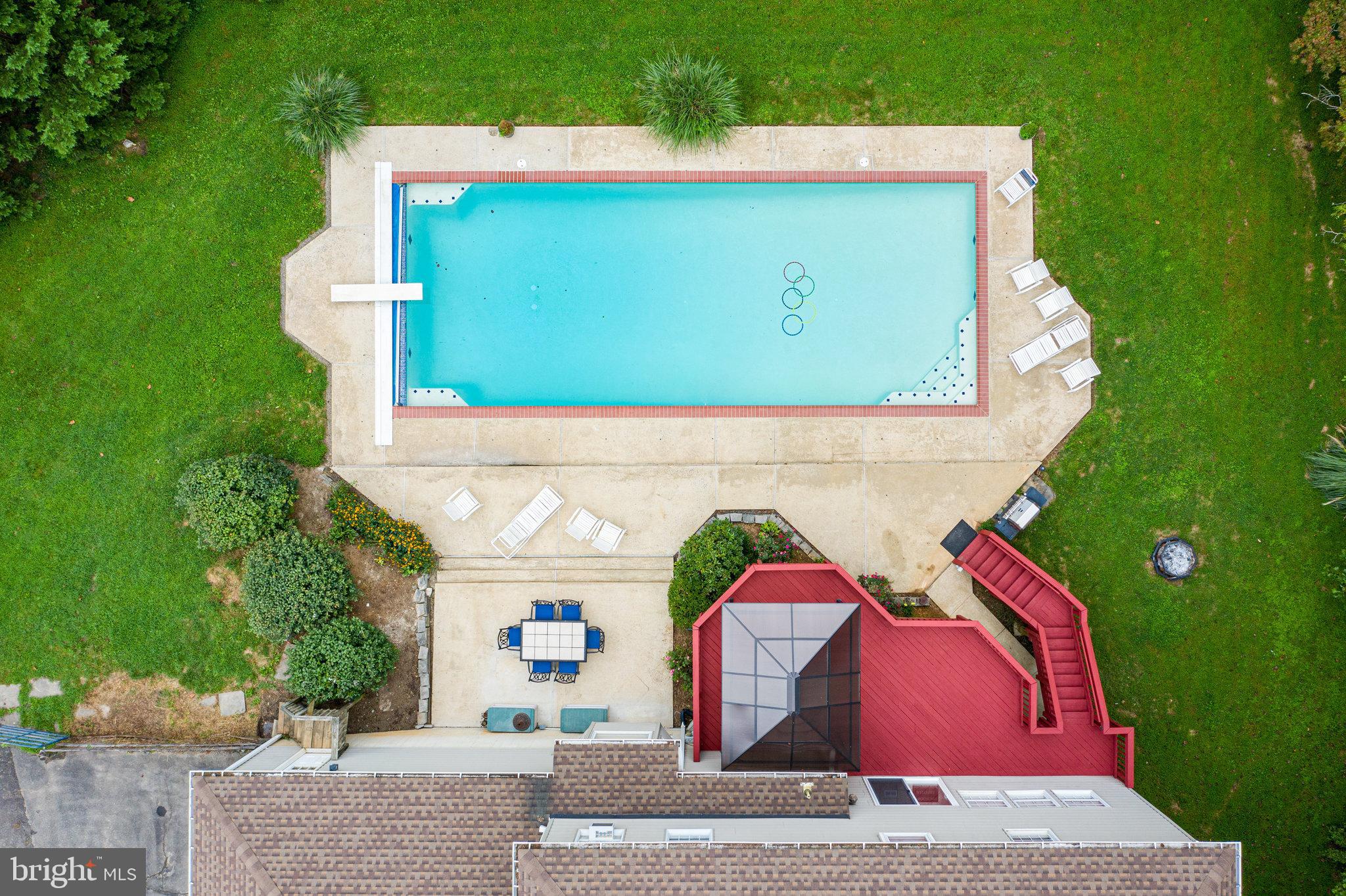13221 Wates Spring Place Clifton, VA 20124 - Photo 4 of 68 Stunning overhead view shows awesome backyard