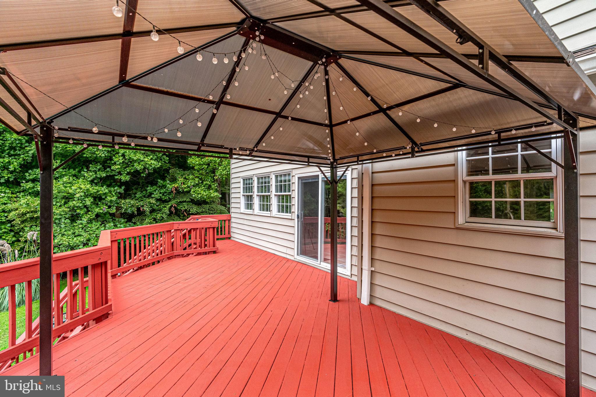 13221 Wates Spring Place Clifton, VA 20124 - Photo 39 of 68 Main Level Deck with Gazebo (conveys)