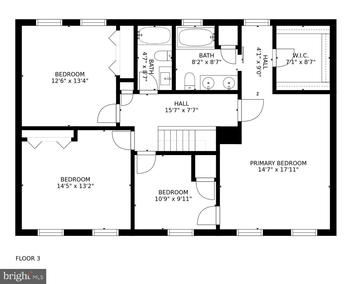 13221 Wates Spring Place Clifton, VA 20124 - Photo 67 of 68 Upper Level Floorplan
