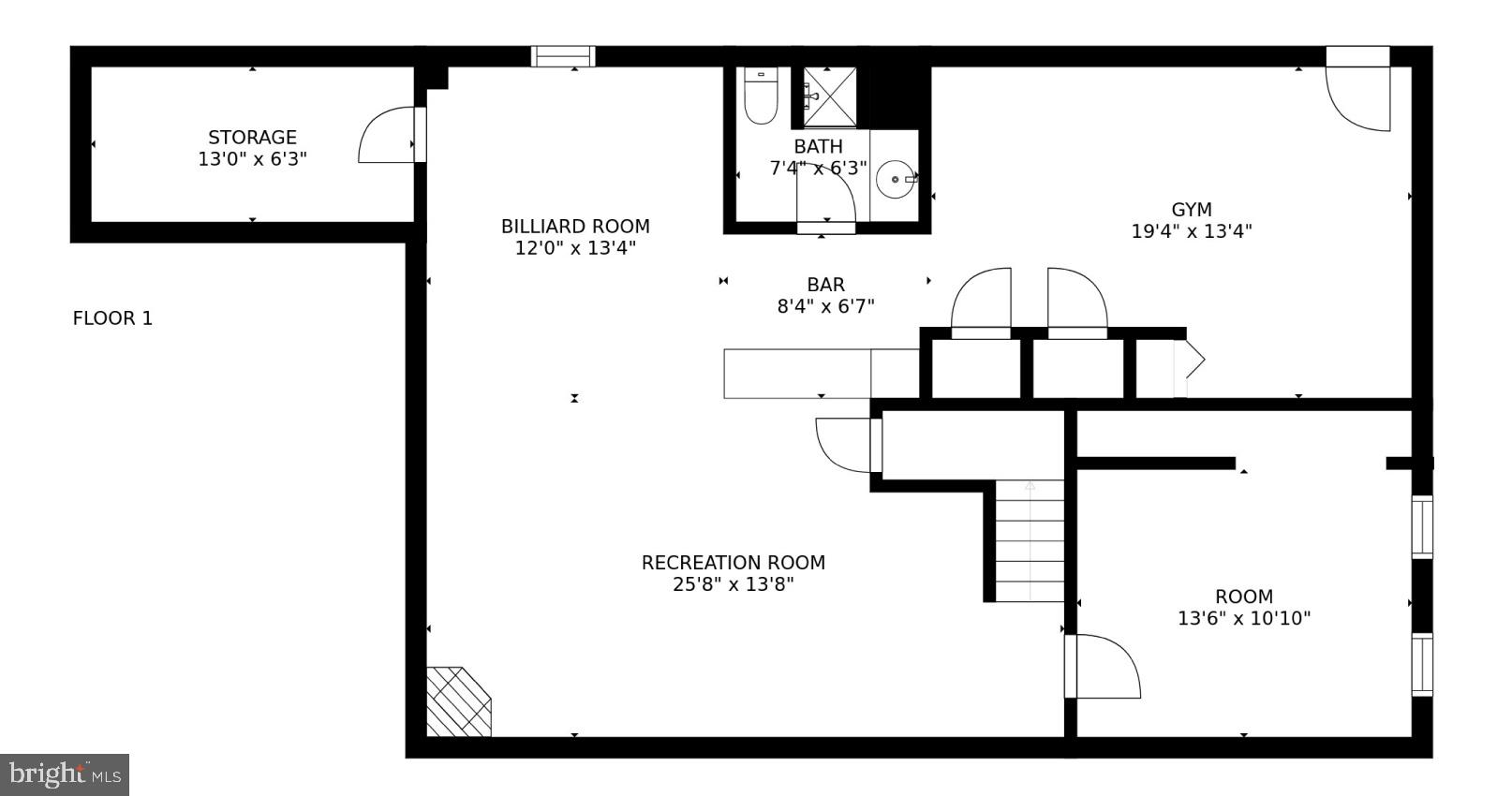 13221 Wates Spring Place Clifton, VA 20124 - Photo 68 of 68 Lower Level Floorplan