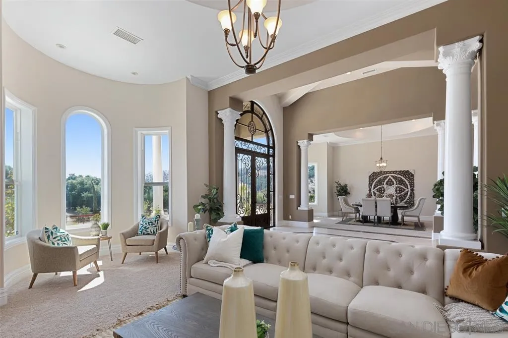 28310 Vía Santa Rosa Temecula, CA 92590 - Photo 8 of 23 a living room with furniture and a large window