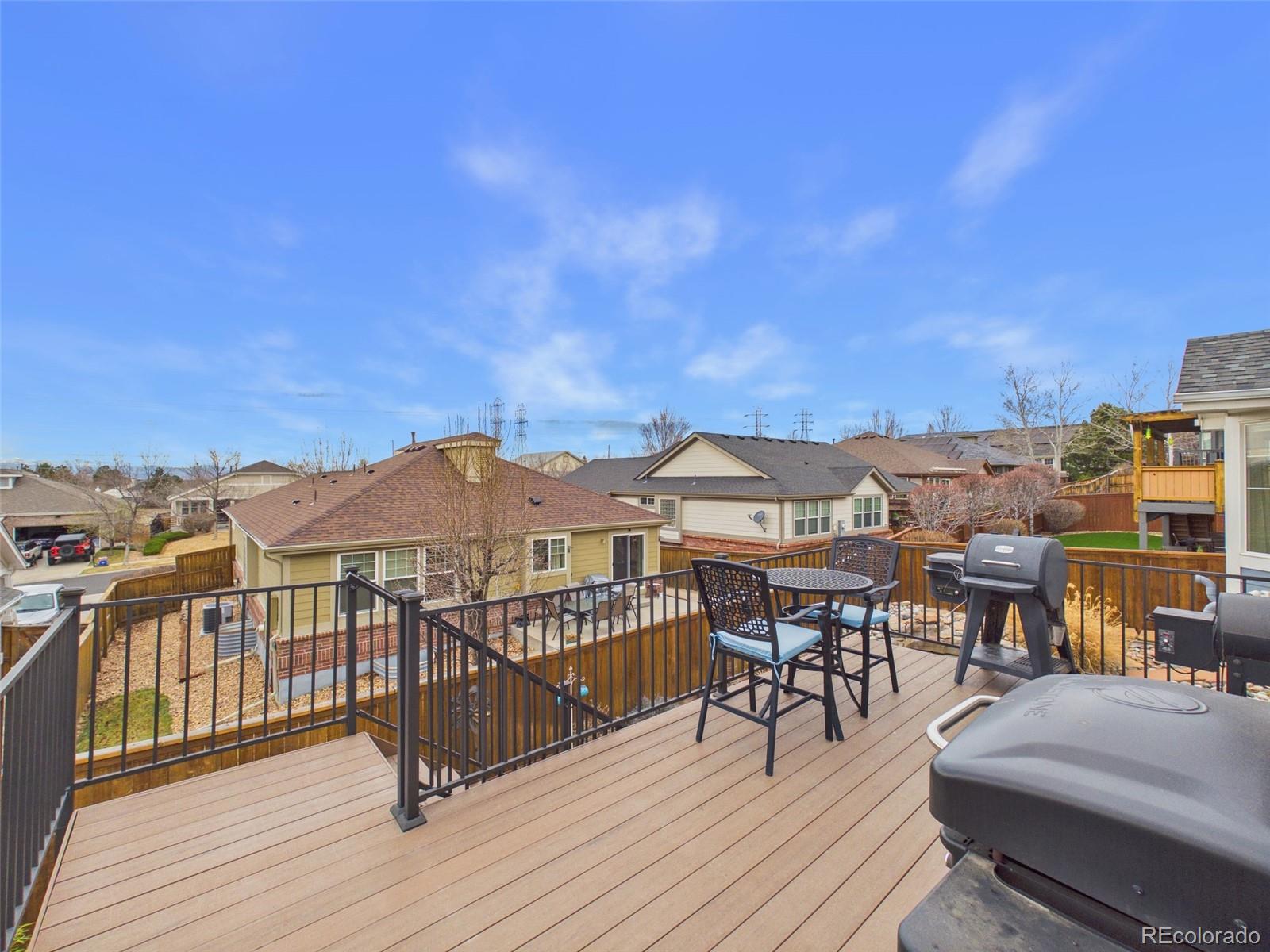 2805 South Jebel Way Aurora, CO 80013 - Photo 25 of 50 a view of a terrace with chairs