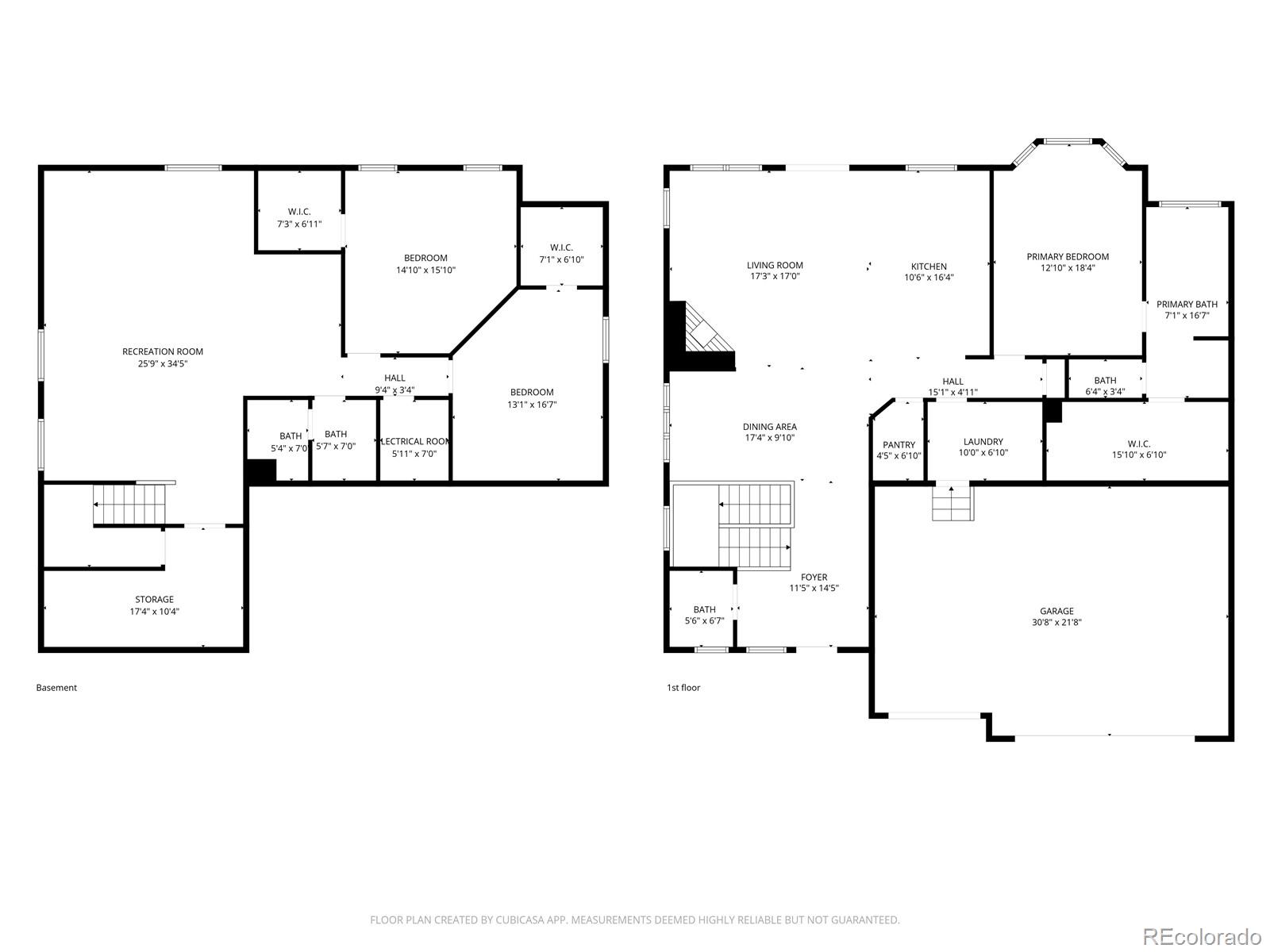 2805 South Jebel Way Aurora, CO 80013 - Photo 50 of 50 a picture of a floor plan