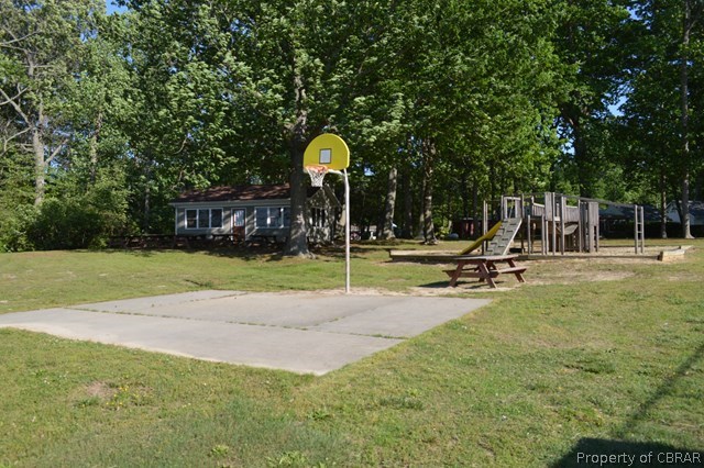 853 Lancelot Drive Reedville, VA 22539 - Photo 21 of 23 Basketball Court
