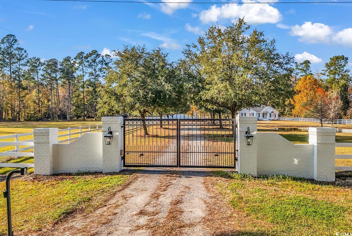 4337 State Highway 65 Conway, SC 29526 - Photo 2 of 39 Gate featuring a fenced front yard