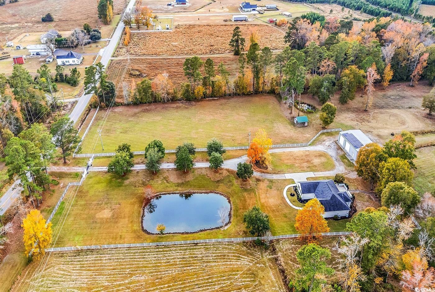 4337 State Highway 65 Conway, SC 29526 - Photo 38 of 39 Overview of rural landscape featuring a large body of water