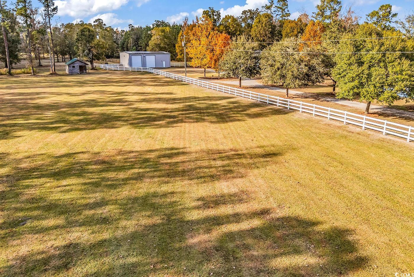 4337 State Highway 65 Conway, SC 29526 - Photo 39 of 39 View of yard with an outdoor structure and a view of rural / pastoral area