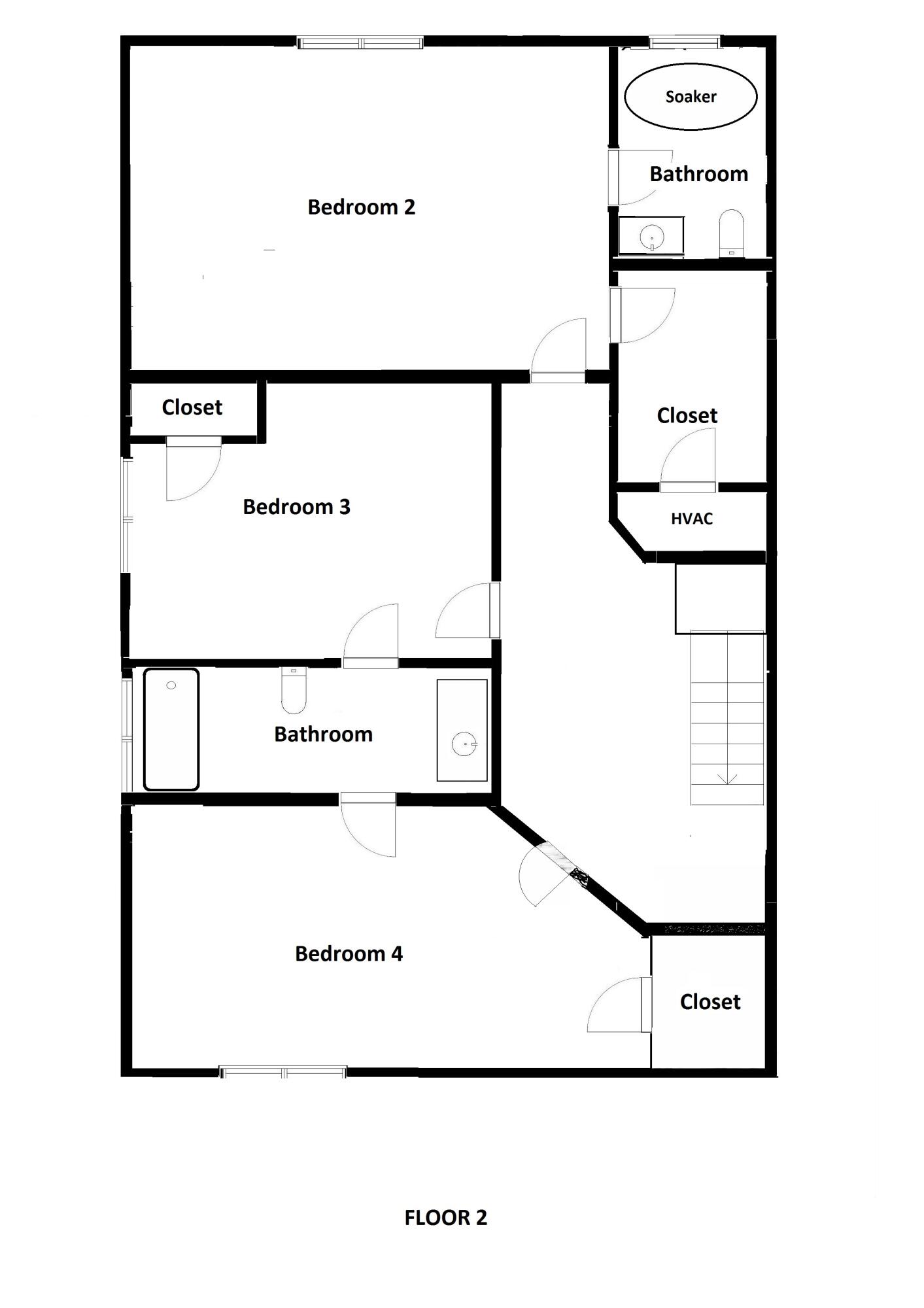 417 Capers Road Walterboro, SC 29488 - Photo 28 of 28 Capers Floor Plan 2nd Floor