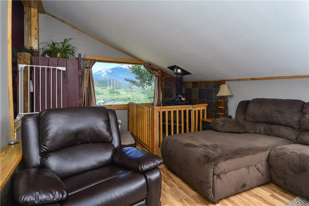 89 V Road Silverthorne, CO 80498 - Photo 8 of 25 Newer wood stove in the living area for a cozy fire and to heat the home.