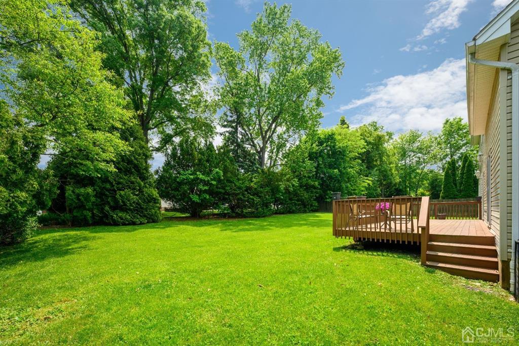 133 Thomas Drive Clark, NJ 07066 - Photo 27 of 30 a view of a garden with staircase