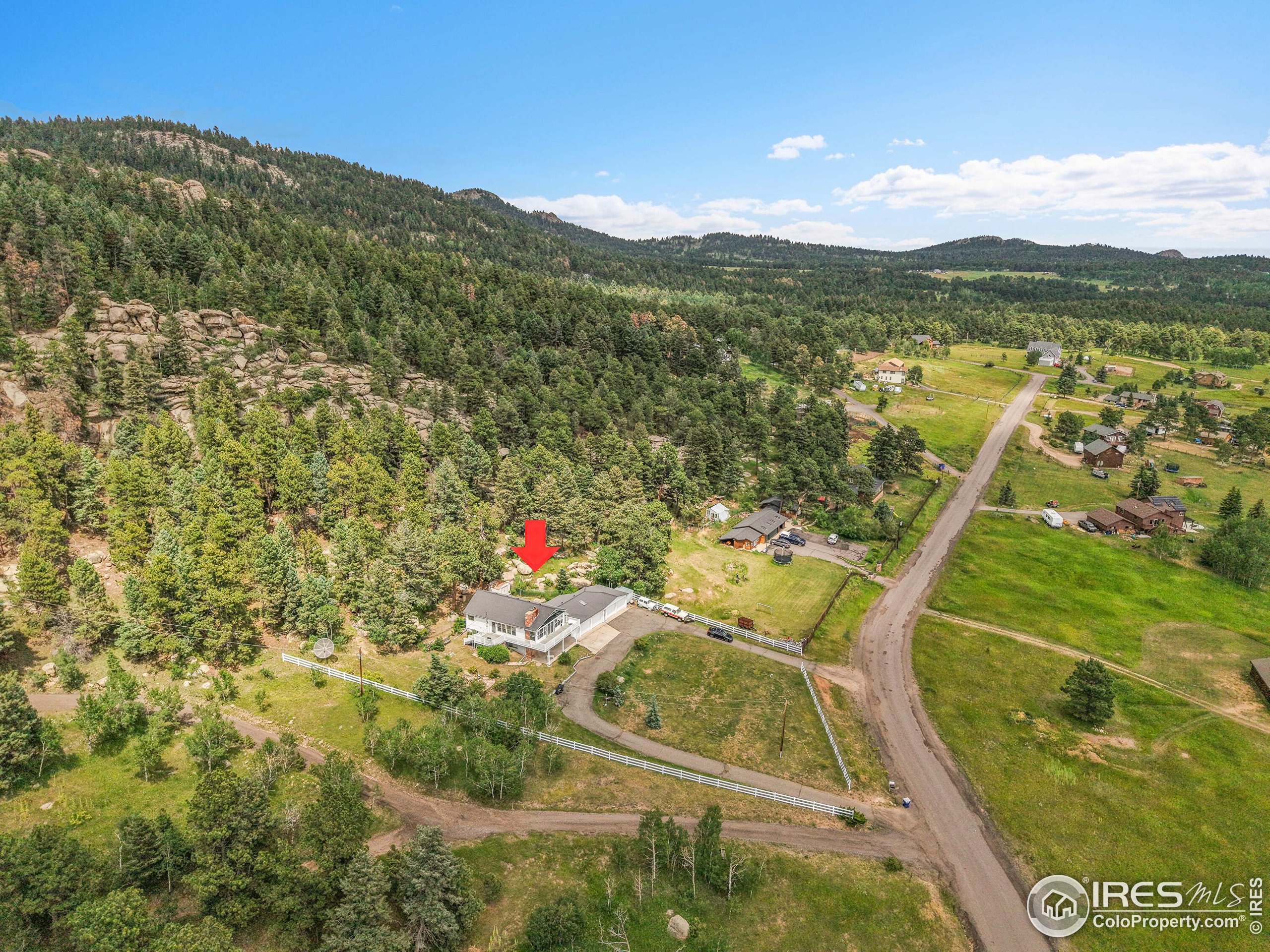 24927 Agate Avenue Conifer, CO 80433 - Photo 8 of 33 a view of a swimming pool with a lake