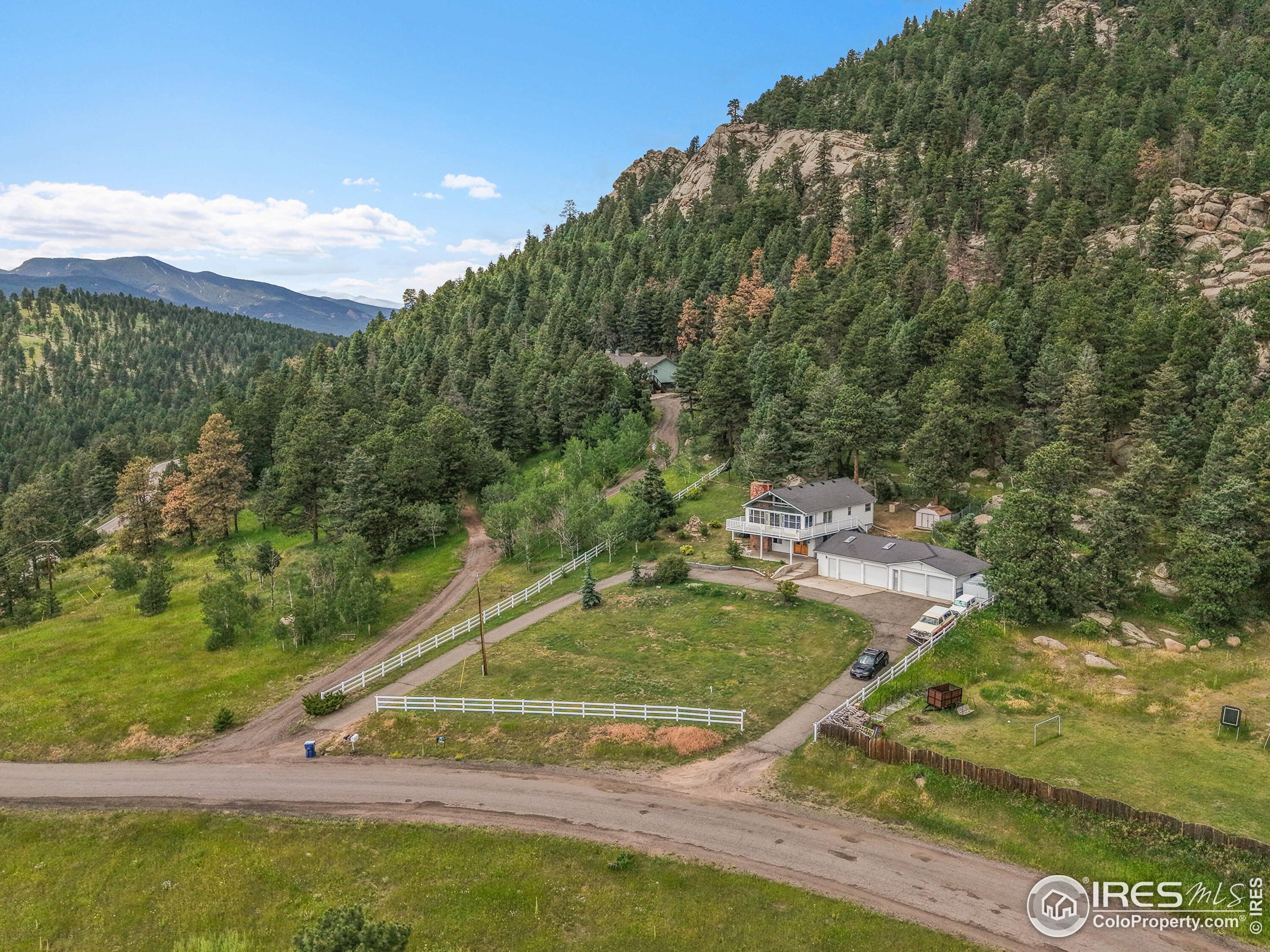 24927 Agate Avenue Conifer, CO 80433 - Photo 10 of 33 a view of a pool with a yard