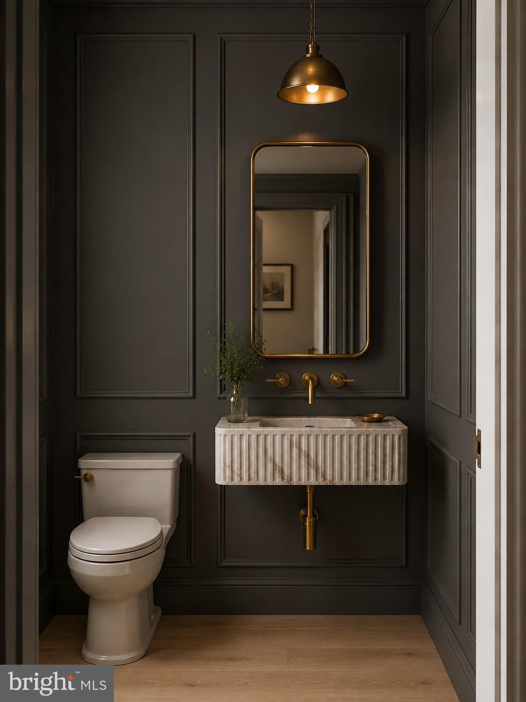 4020 Seminary Road Alexandria, VA 22304 - Photo 21 of 35 Powder Room - Rendering