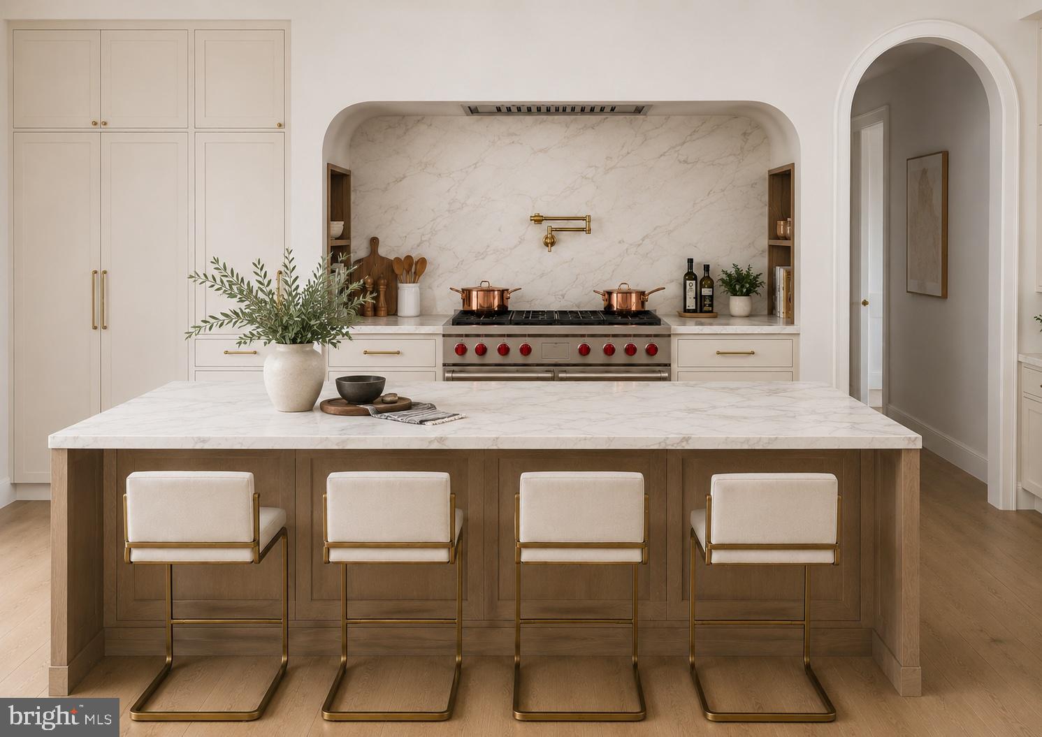 4020 Seminary Road Alexandria, VA 22304 - Photo 4 of 35 Waterfall Island Kitchen - Rendering