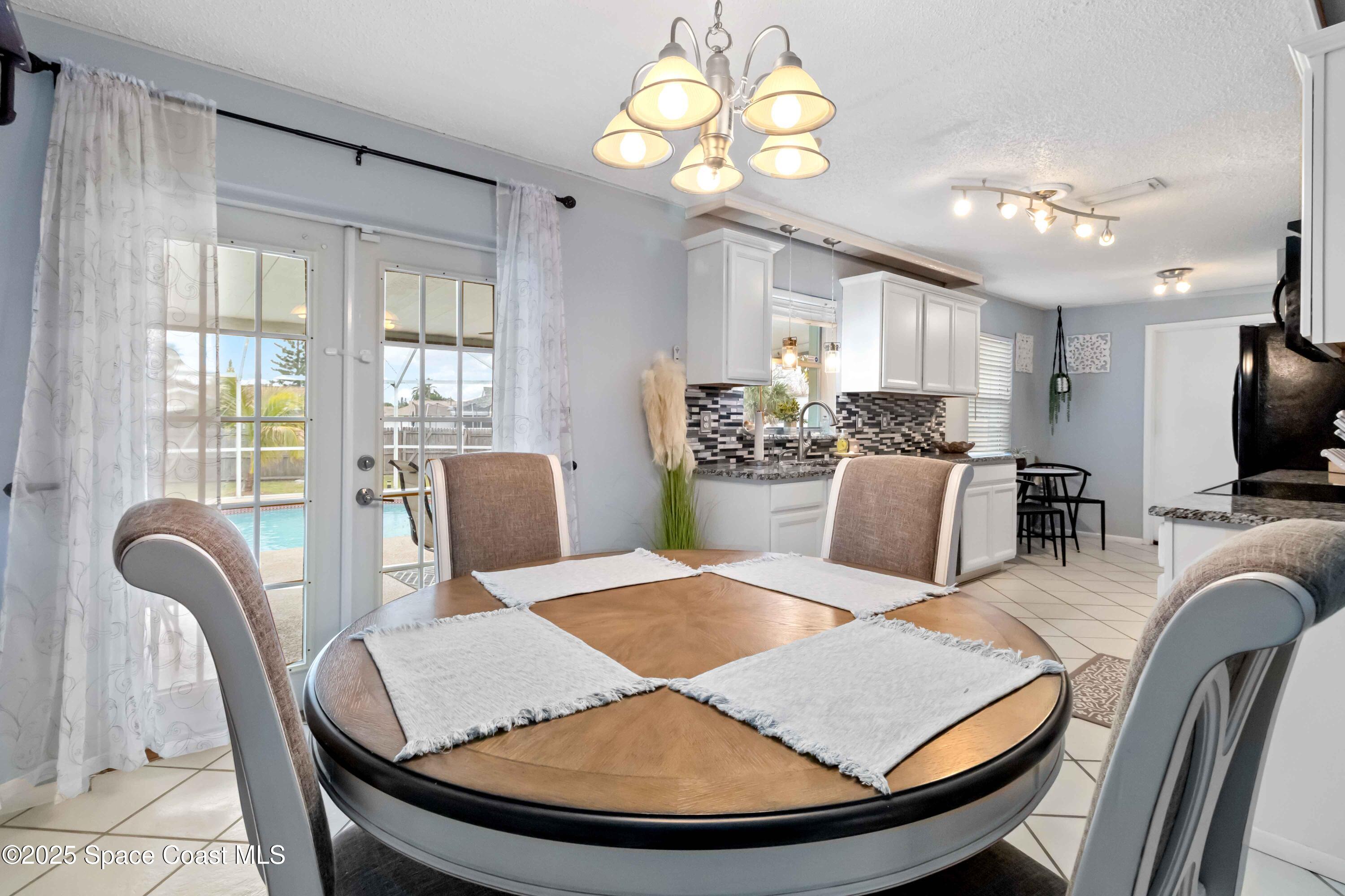 215 Capron Road Cocoa, FL 32927 - Photo 13 of 26 Dining Room View Into Kitchen!